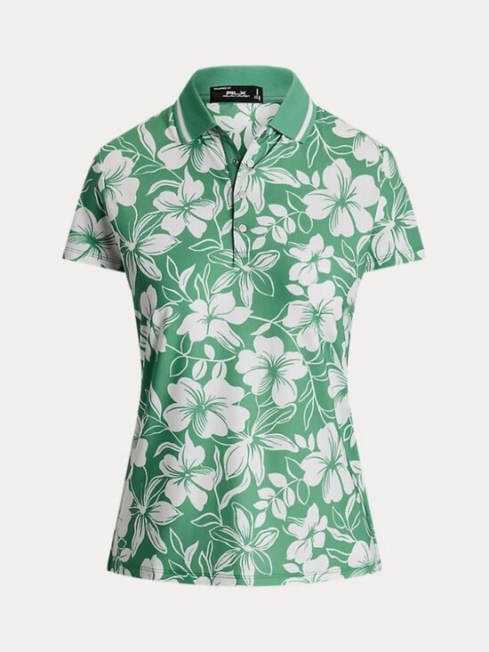 RLX Ralph Lauren Tops - NEW RLX Golf Ralph Lauren Women's XXS Tailored Fit Floral Polo Shirt NWT $115